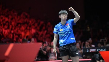 足球直播吧-孙颖莎新加坡强势夺冠 林诗栋三冠王解锁世界第一